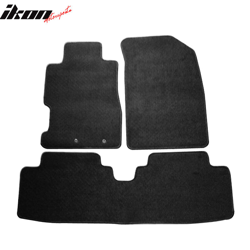 2001-2005 Honda Civic Best Car Floor Mats - 3PC Nylon Set - IKON