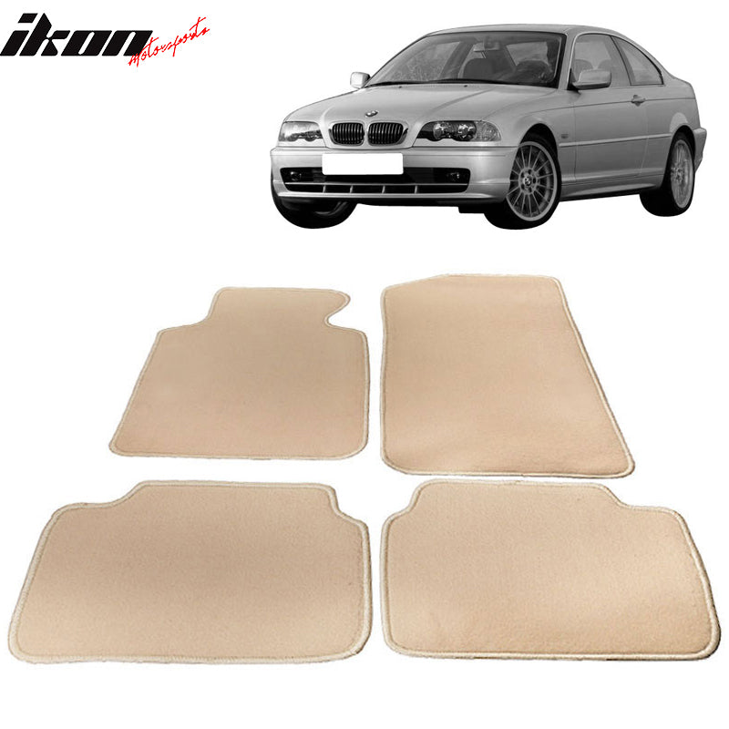 1999-2005 BMW E46 3-Series 2001-2006 BMW M3 Coupe Floor Mat Nylon