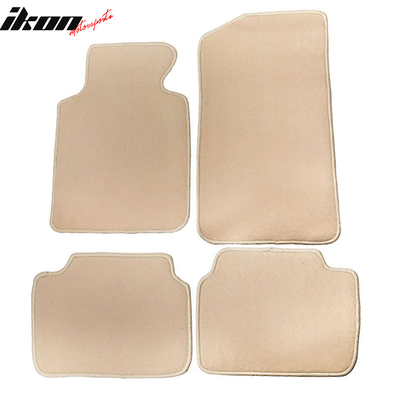 Car Floor Mat for 1999-2005 BMW E46 3 Series 2001-2006 M3 4PC Nylon
