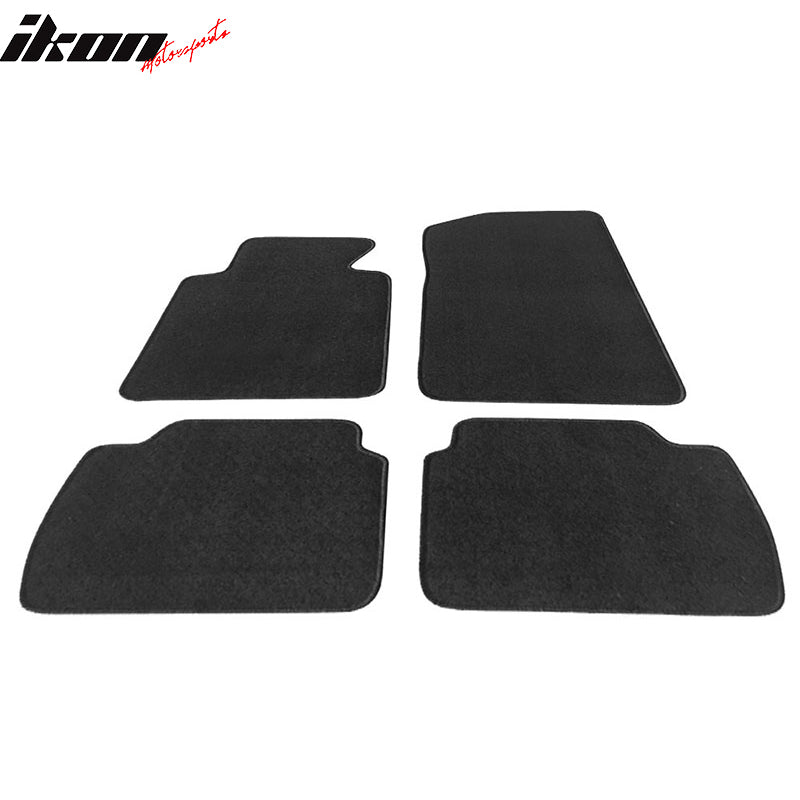 Car Floor Mat for 1999-2005 BMW E46 3 Series 2001-2006 M3 4PC Nylon