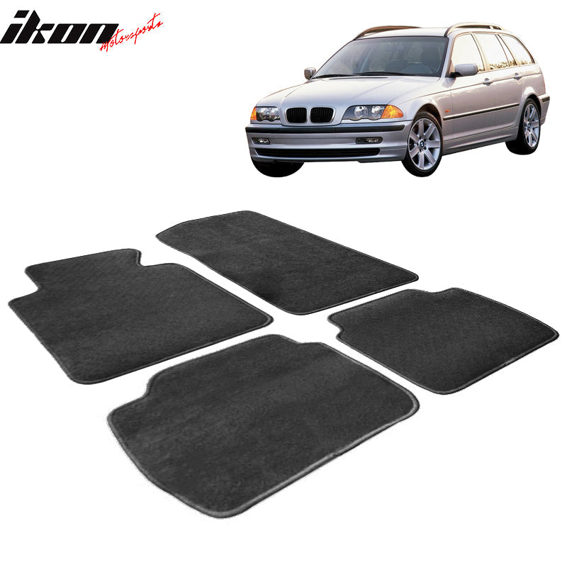 1999-2005 BMW E46 3-Series 2001-2006 BMW M3 Coupe Floor Mat Nylon