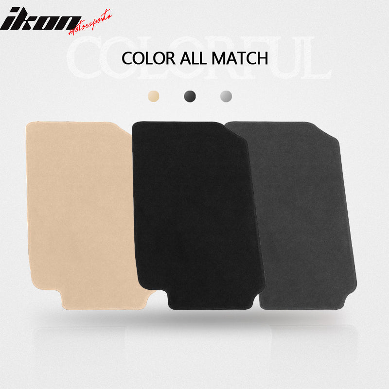 Car Floor Mat for 2003-2007 Honda Accord Black Carpet 4PC Nylon