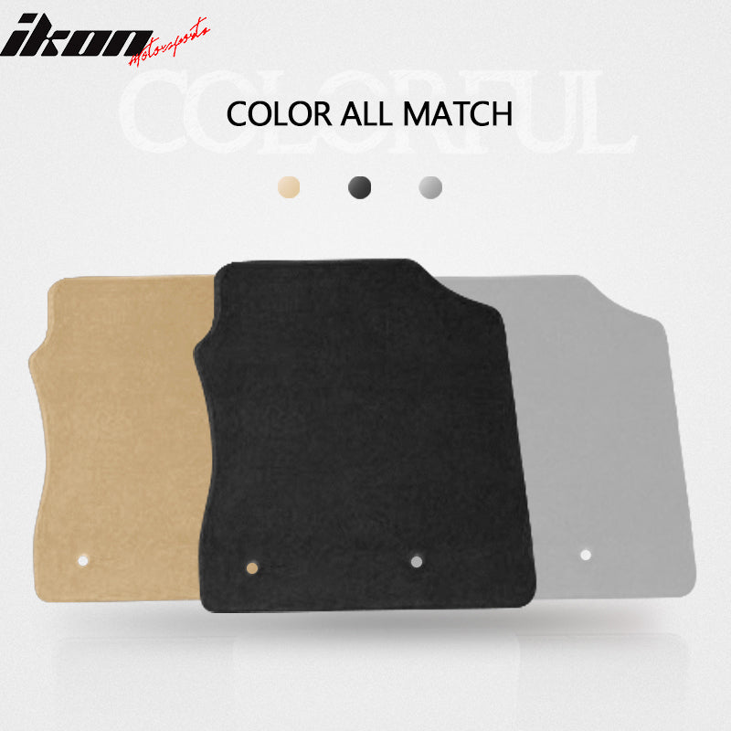 2004-2007 Scion xB Black Car Floor Mats Carpet 5PC Nylon