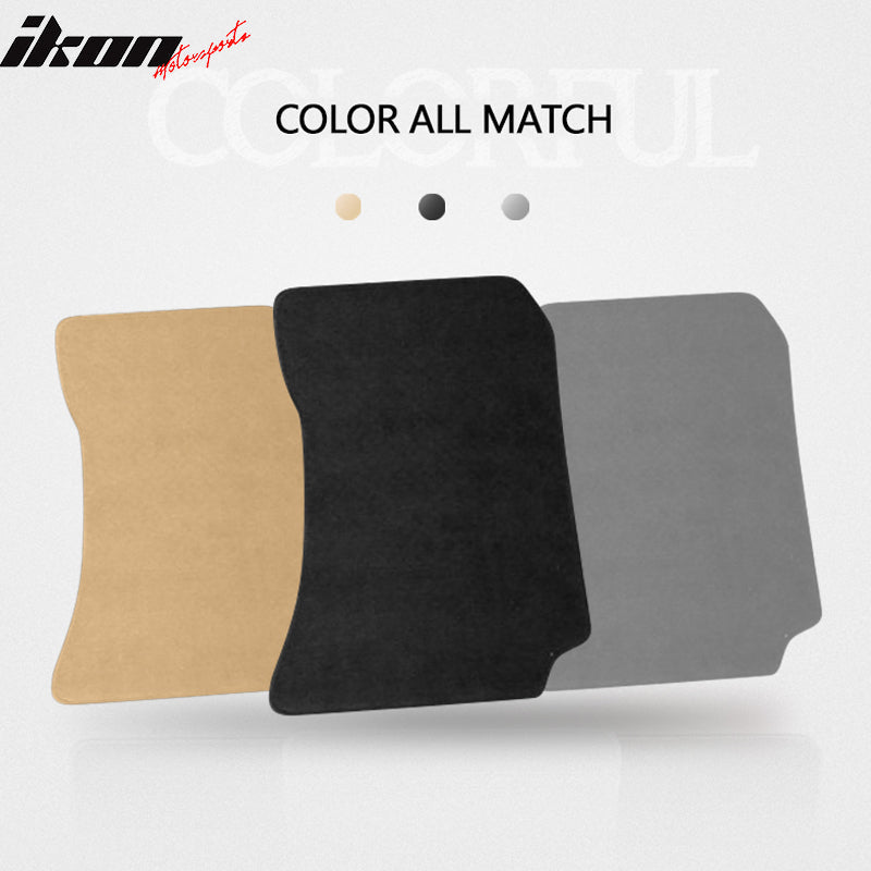 Car Floor Mat for 2010-16 Mercedes-Benz W212 E Class Black Carpet 4PC