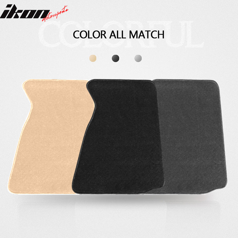 Car Floor Mat for 1994-1998 Ford Mustang Black Carpet 4PC Nylon