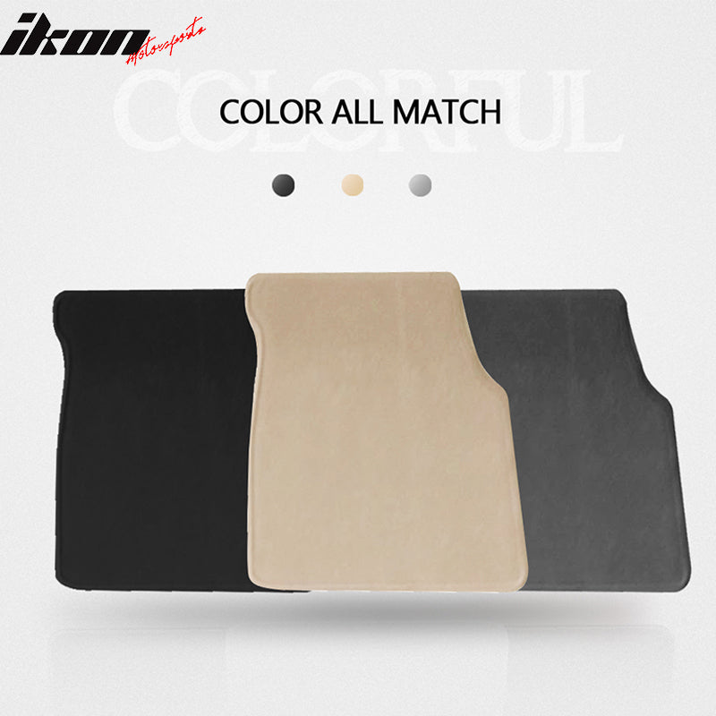 Car Floor Mat for 1994-2001 Acura Integra Beige Carpet 5PC Nylon