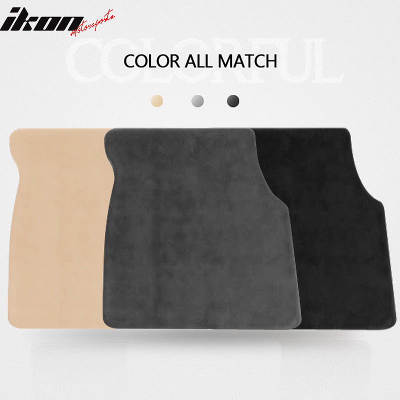 Car Floor Mat for 1994-2001 Acura Integra Gray Carpet 5PC Nylon