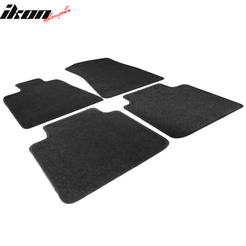Car Floor Mat for 2006-2011 Lexus GS300 GS350 Black Carpet 4PC Nylon
