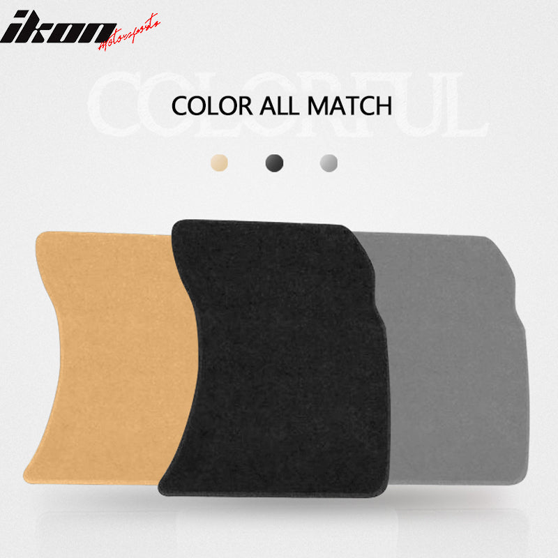 Car Floor Mat for 2008-2011 Subaru Impreza Black Carpet 4PC Nylon