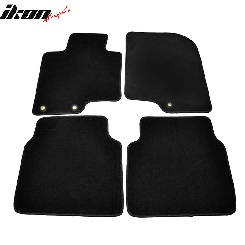 2010-2012 Hyundai Sonata Car Floor Mats Carpet 4PC Nylon
