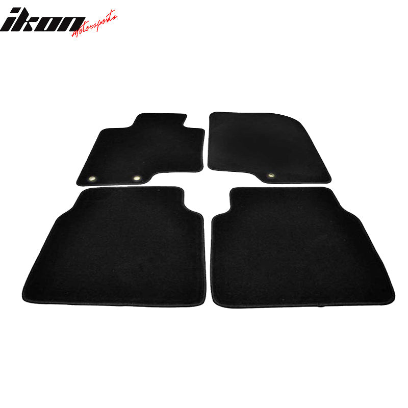 2010-2012 Hyundai Sonata Car Floor Mats Carpet 4PC Nylon