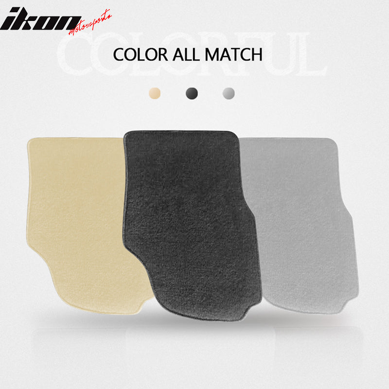 Car Floor Mat for 2003-2007 Infiniti G35 2-Door Black Carpet 4PC Nylon