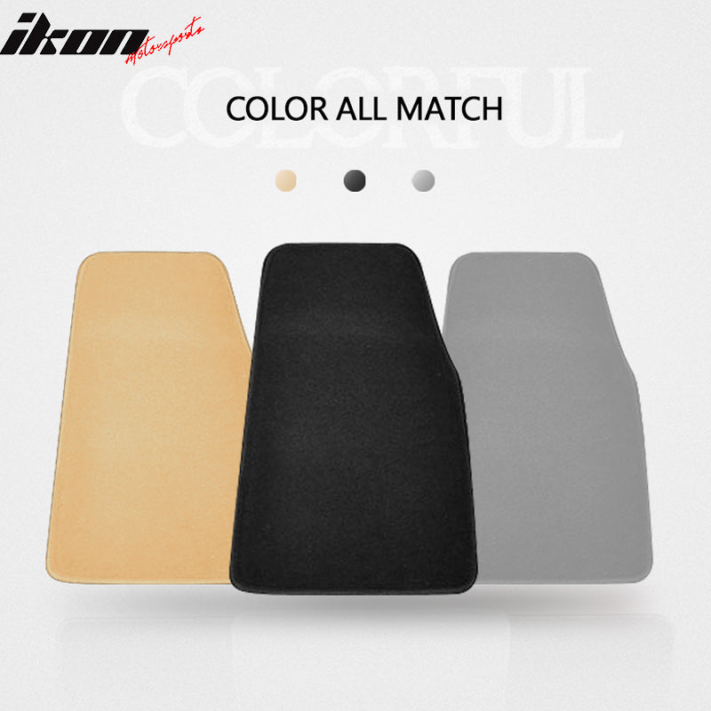 Car Floor Mat for 1999-2004 Jeep Grand Cherokee Black Carpet 4PC Nylon