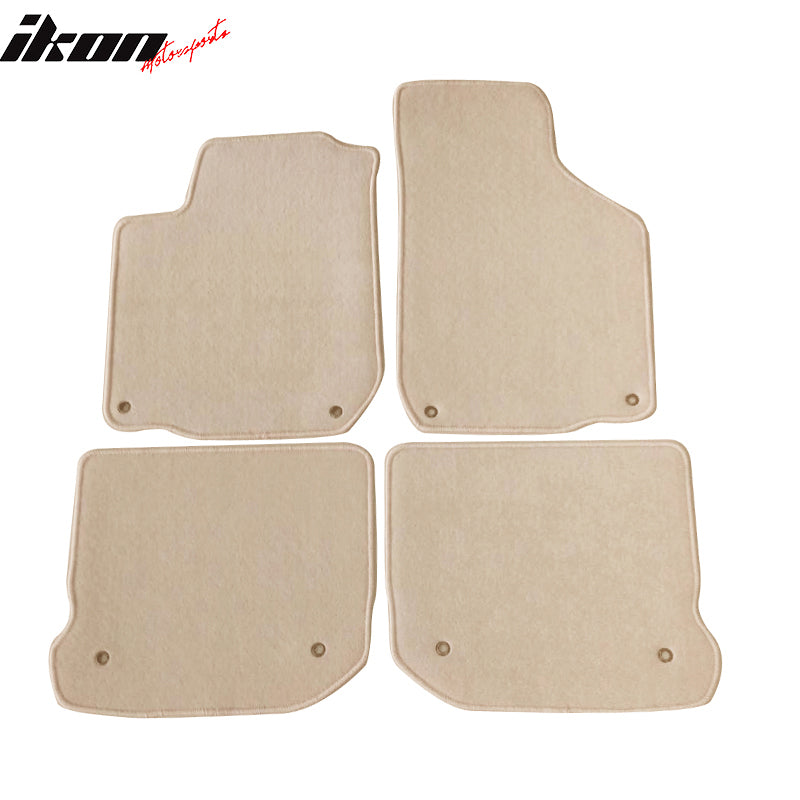 Car Floor Mat for 1999-2005 Volkswagen Gli Mk4 Golf Mk4 Jetta Mk4 4PC