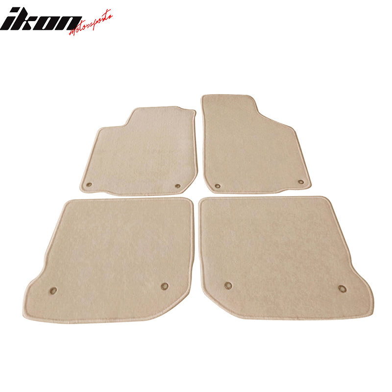 Car Floor Mat for 1999-2005 Volkswagen Gli Mk4 Golf Mk4 Jetta Mk4 4PC