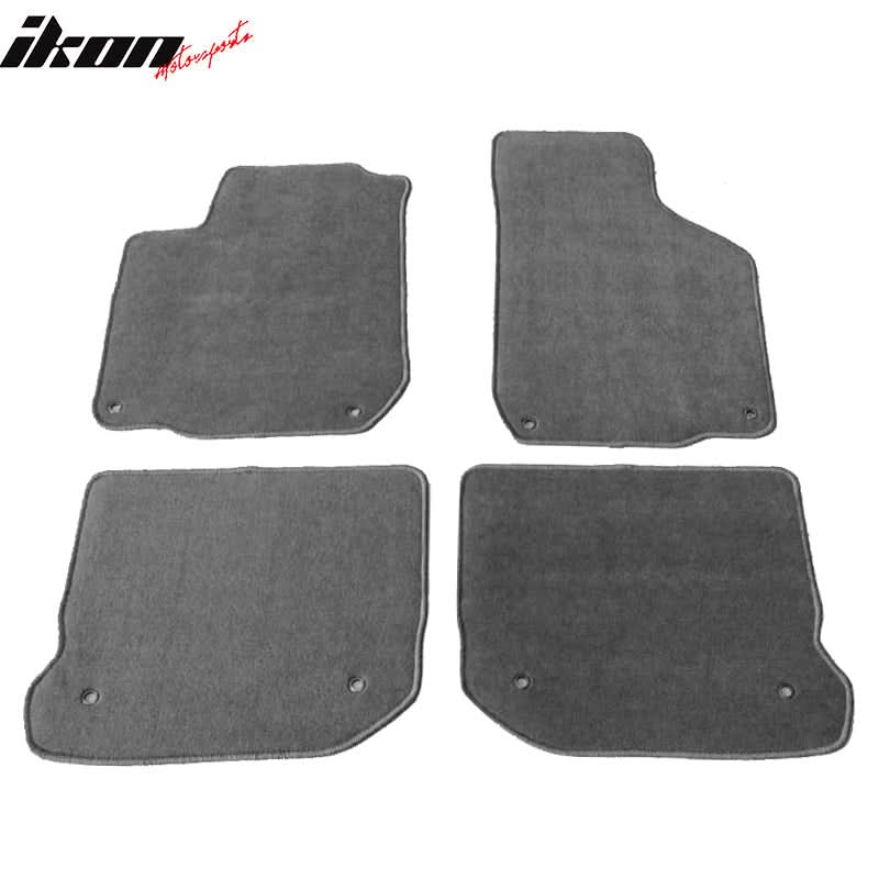 Car Floor Mat for 1999-2005 Volkswagen Gli Mk4 Golf Mk4 Jetta Mk4 4PC