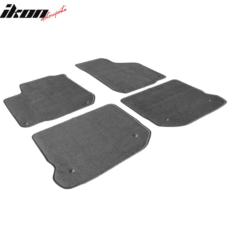 Car Floor Mat for 1999-2005 Volkswagen Gli Mk4 Golf Mk4 Jetta Mk4 4PC