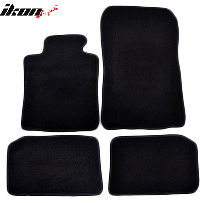 Car Floor Mat for 2010-2014 Mini Cooper Countryman Black Carpet Nylon