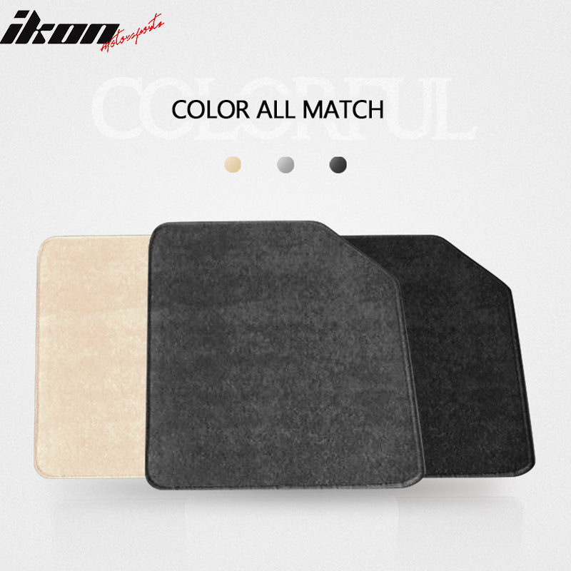 Car Floor Mat for 2007-2013 Ford Edge Gray Carpet 4PC Nylon