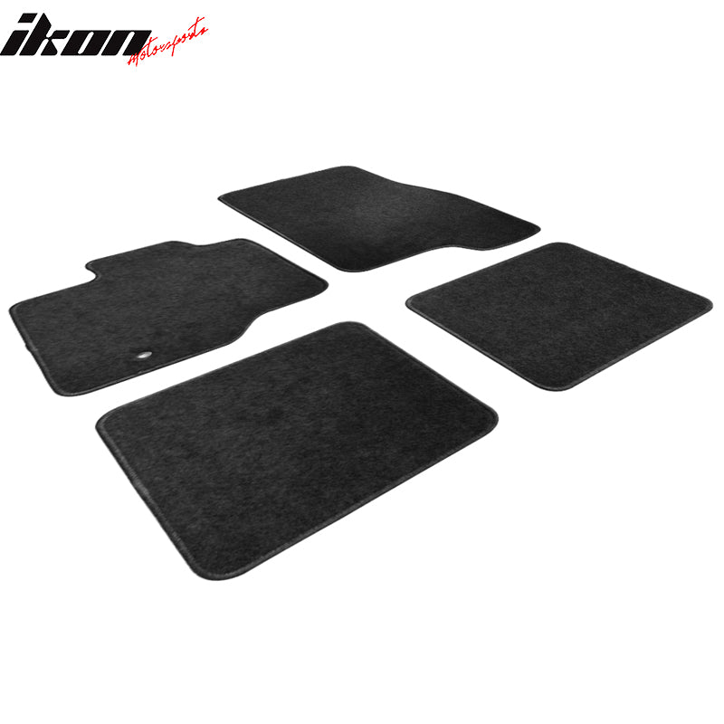 Car Floor Mat for 2003-2010 Ford Expedition Black Carpet 4PC Nylon