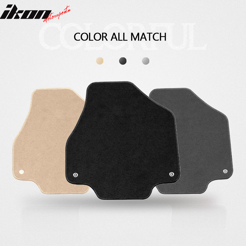 Car Floor Mat for 2017-2021 Chrysler Pacifica Black Carpets Nylon