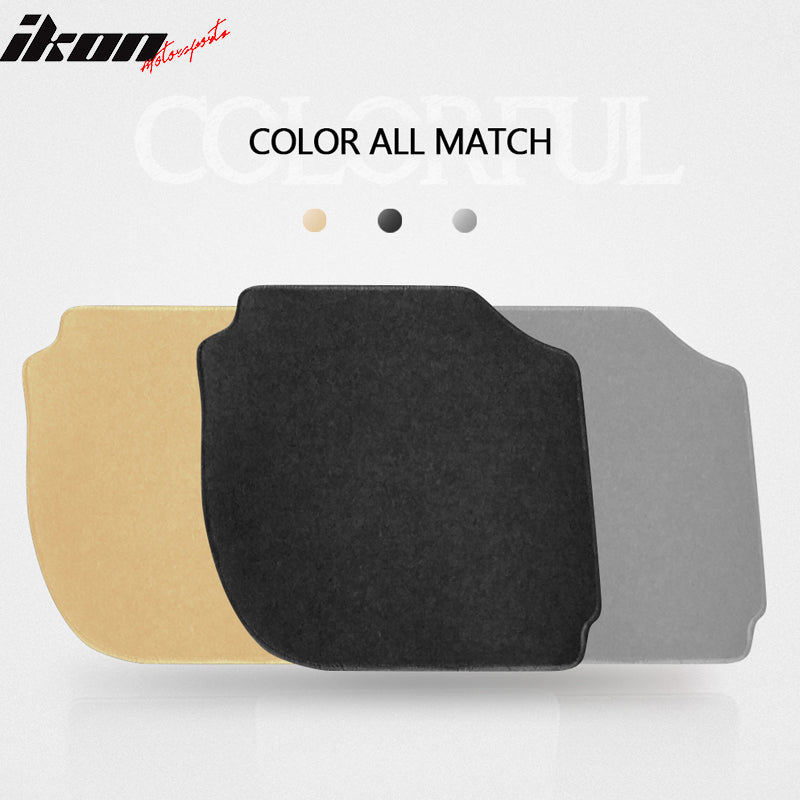 Car Floor Mat for 2015-2020 Honda Fit Black Carpet 4PC Nylon