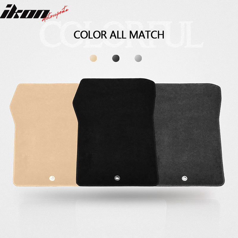 Car Floor Mat for 2015-2020 Acura TLX Black Carpet 4PC Nylon