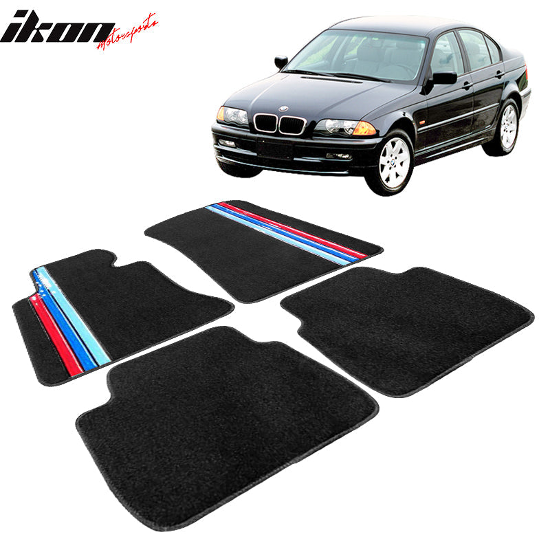 1998-2006 BMW E46 3 Series Car Floor Mats Carpet 4PC Nylon