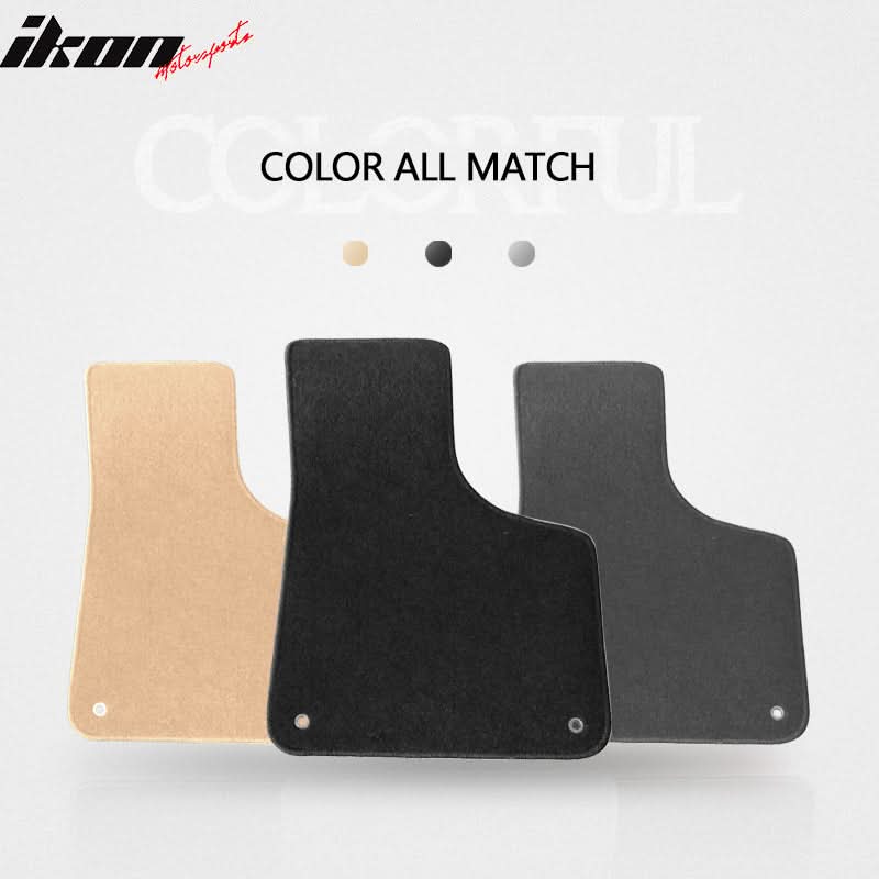Car Floor Mat for 2006-2013 Audi A3 Black Car Front Rear Nylon 4 PCS