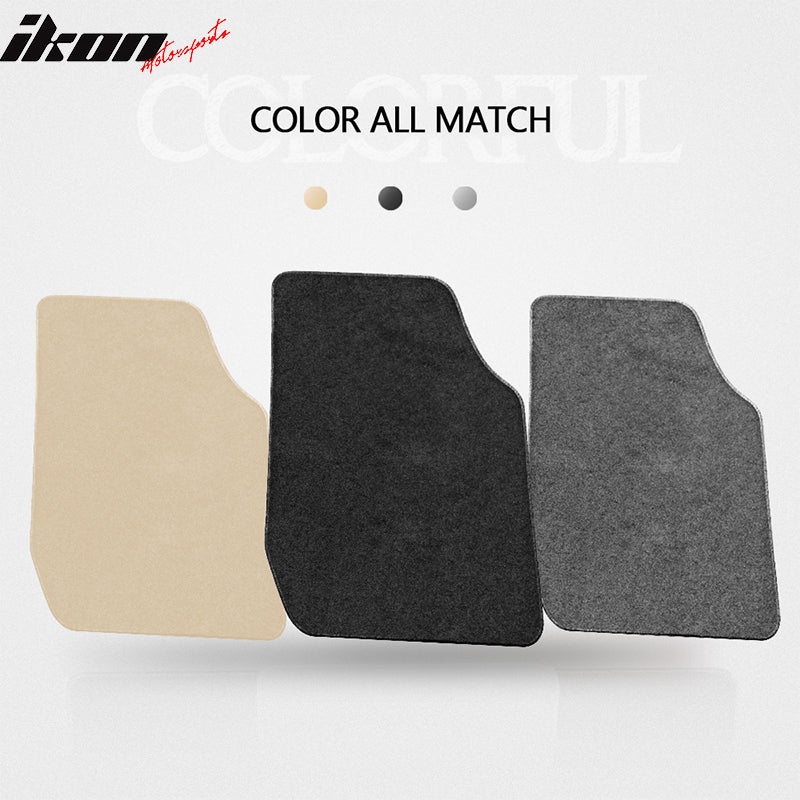 Car Floor Mat for 2010-2012 Suzuki Swift Black Nylon Floor Mat