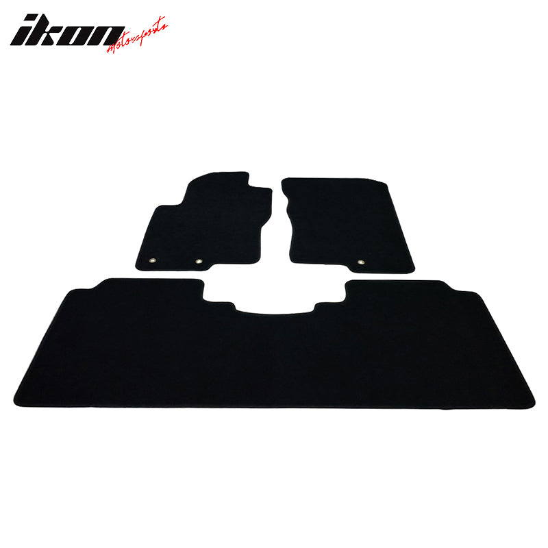 Car Floor Mat for 2011-2021 Nissan Frontier Crew Cab Nylon 3PC