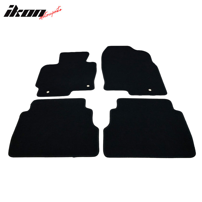 Car Floor Mat for 2013-2016 Mazda CX-5 Black Front Rear  Nylon 4PC