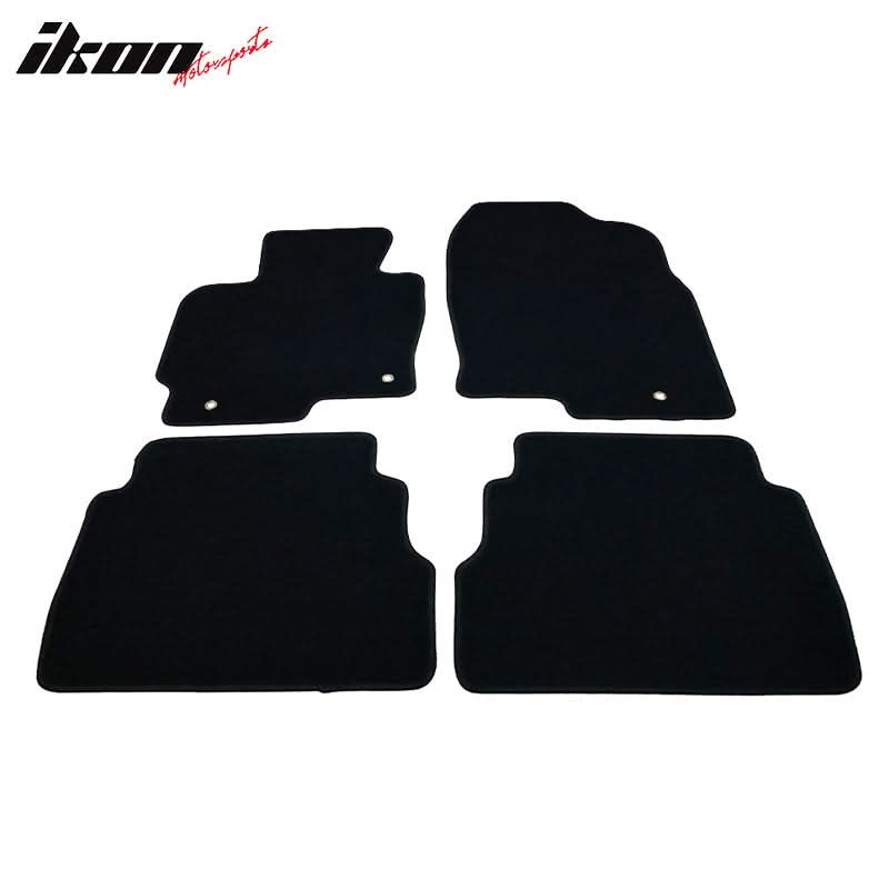 Car Floor Mat for 2013-2016 Mazda CX-5 Black Front Rear Nylon 4PC