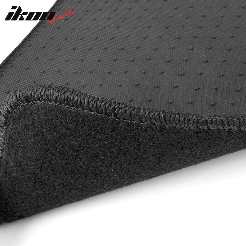 Car Floor Mat for 1984-1991 BMW 3 Series Coupe Black Carpet 4Pcs