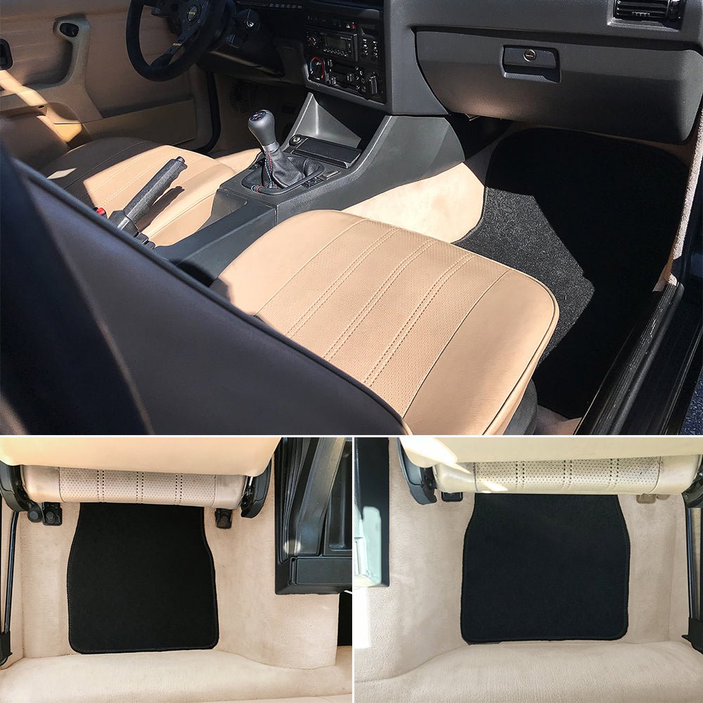 1984-1991 BMW 3 Series Coupe Car Floor Mats Carpet 4PC Nylon