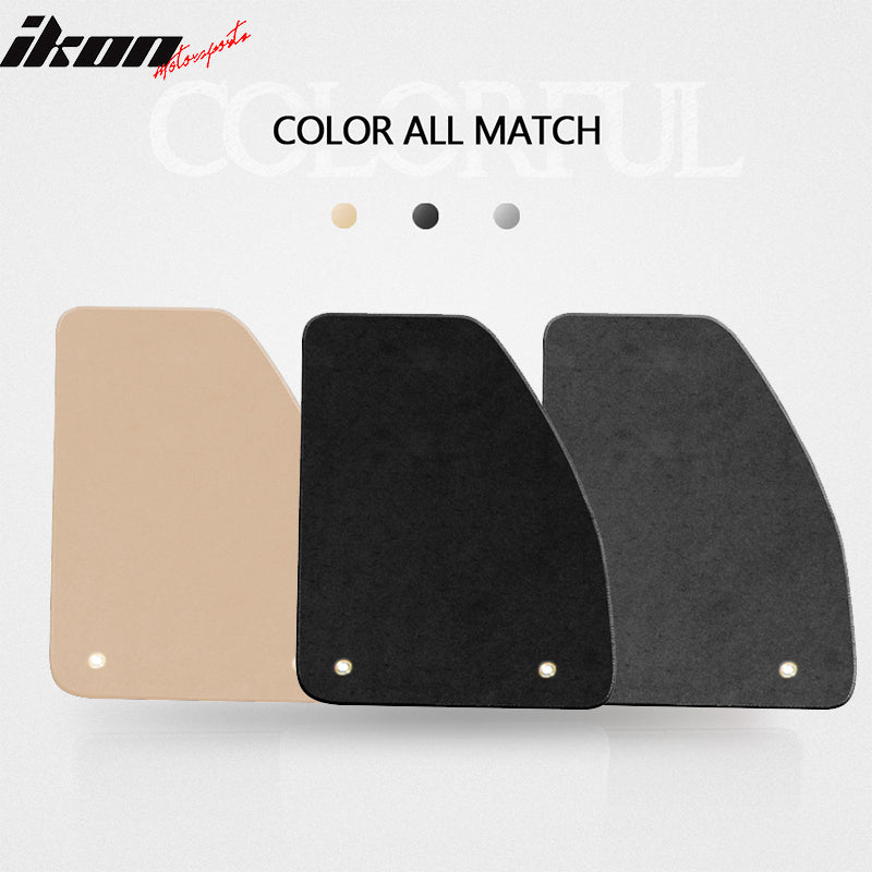 Car Floor Mat for 1998-2003 Chevrolet Malibu Black Nylon 4PC