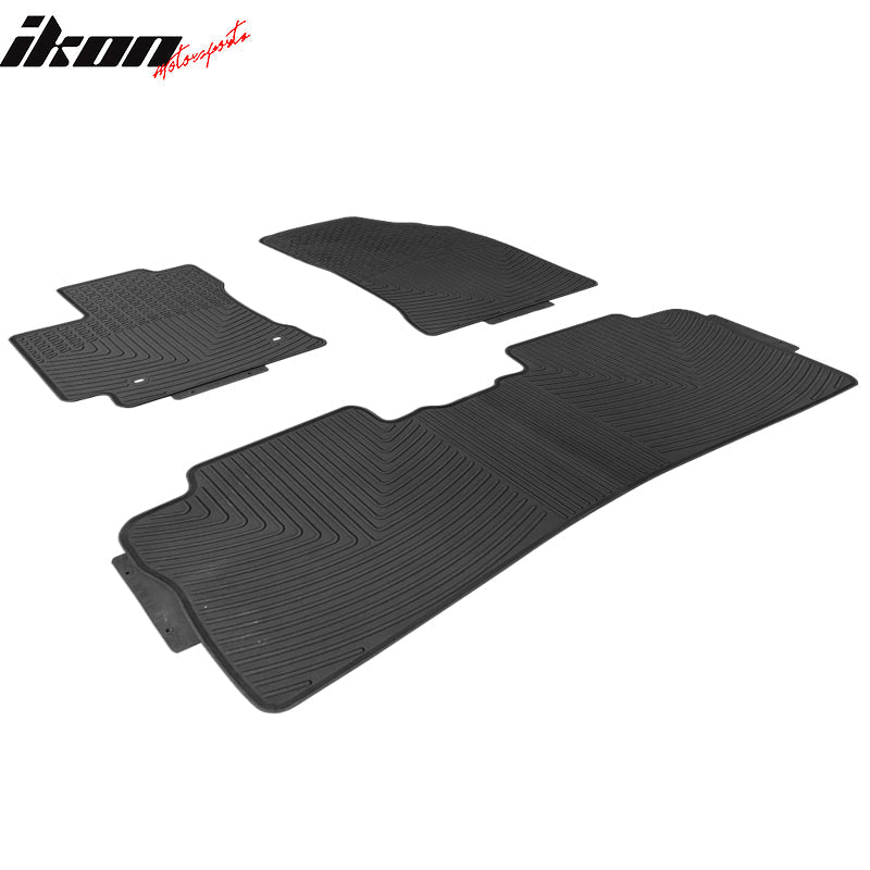 2014-2019 Toyota Corolla Latex Floor Mats Front  Second Row