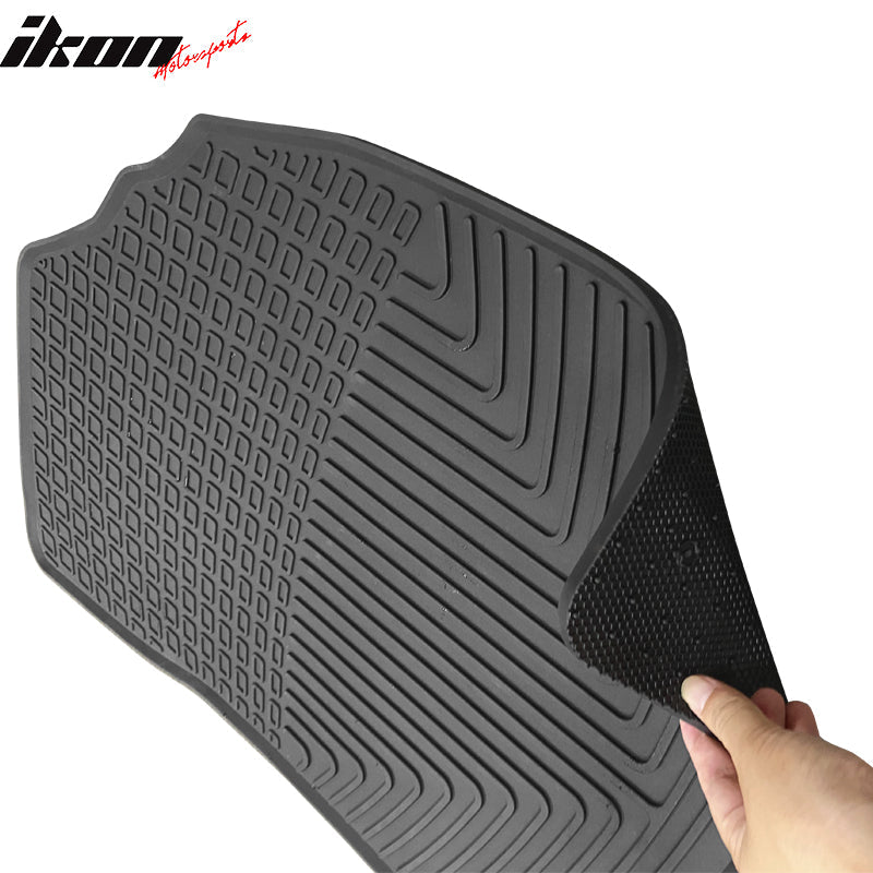 2014-2019 Toyota Corolla Latex Floor Mats Front  Second Row