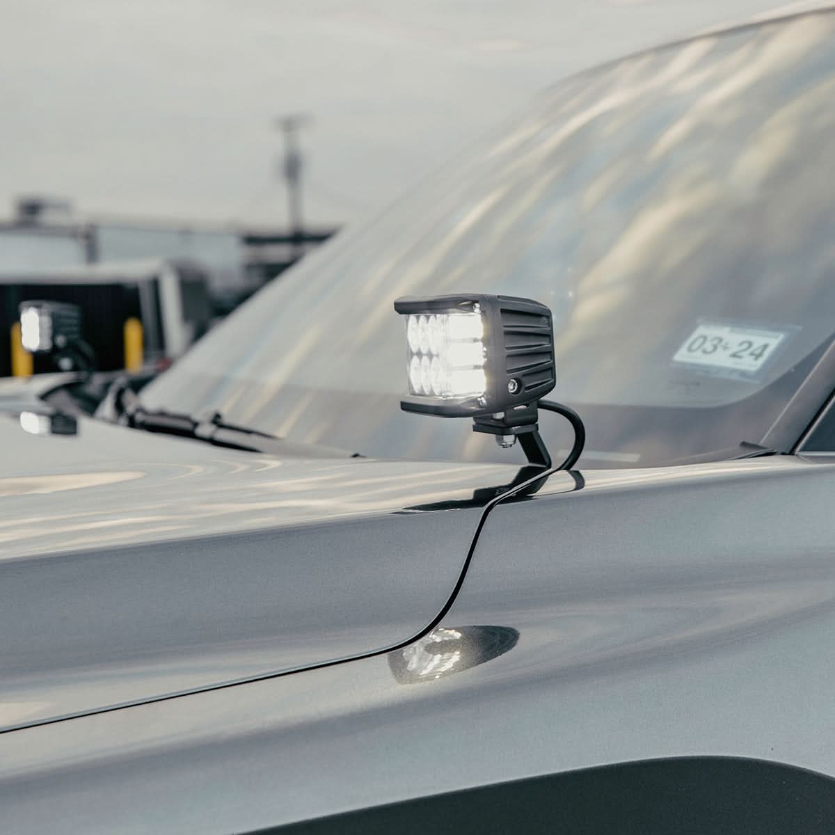 Low Profile Ditch Light Brackets For 2022+ Toyota Tundra