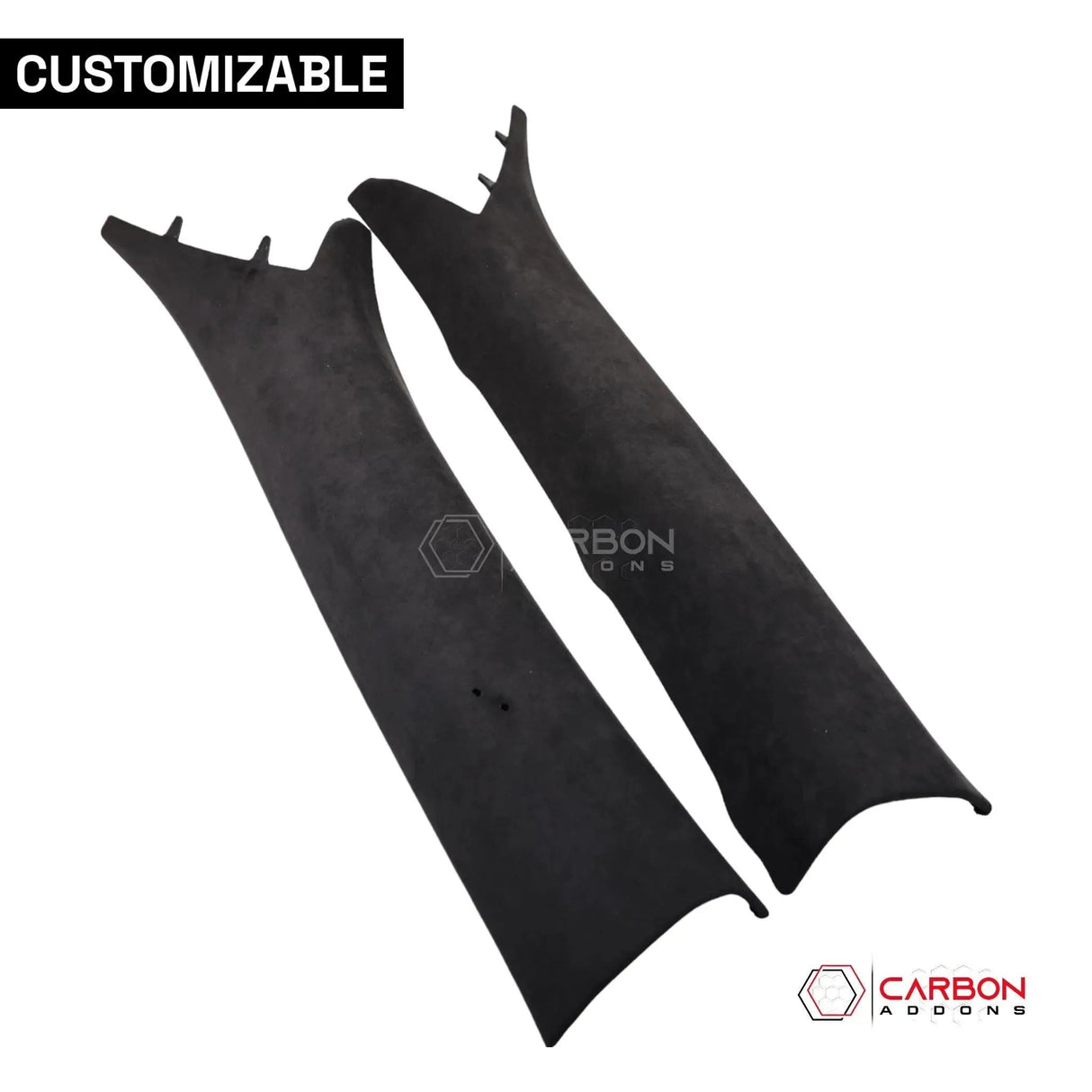 Custom Carbon Fiber Interior A-Pillars trim for 2016-2024 Chevy Camaro