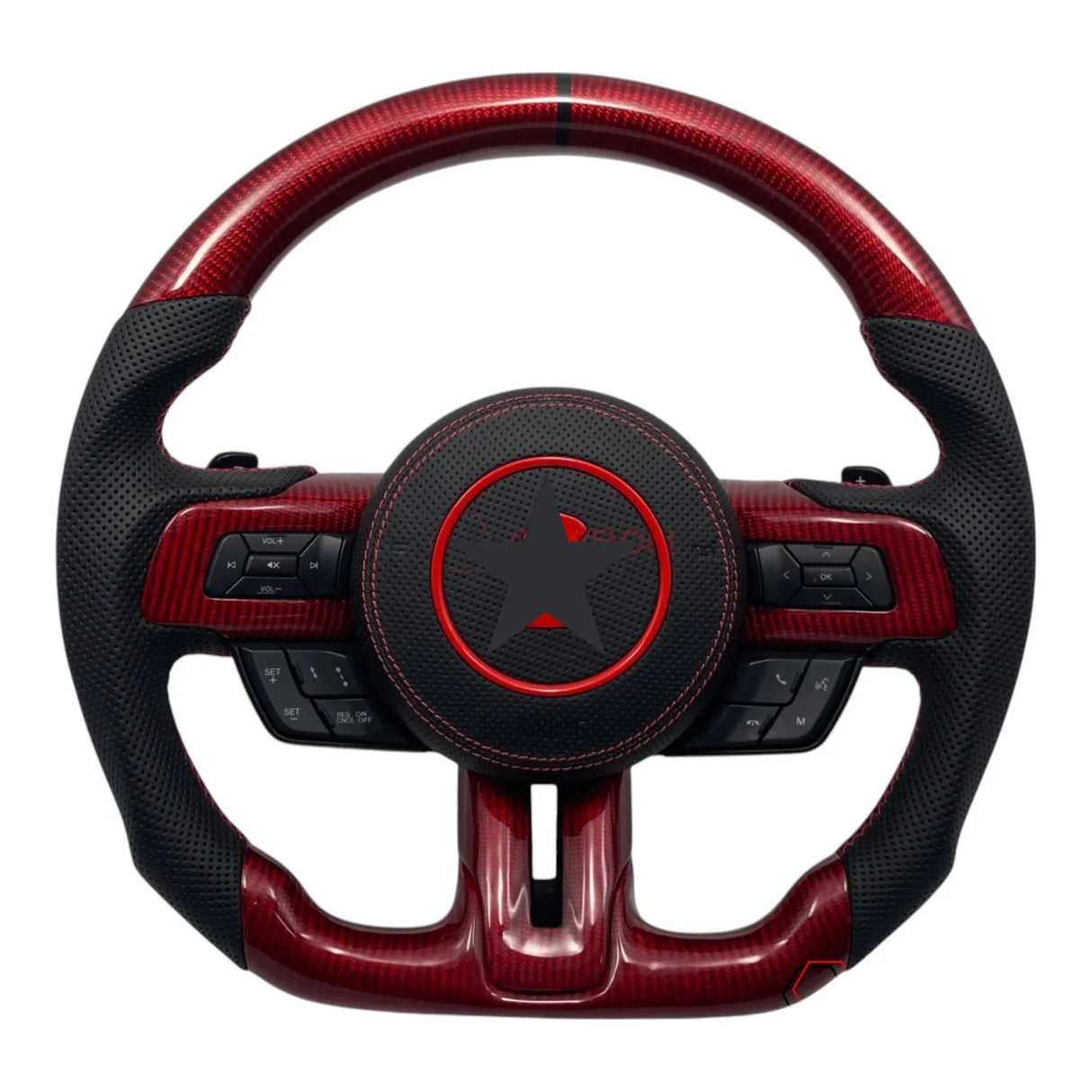 2015-2023 Mustang Custom Steering Wheel Airbag Housing