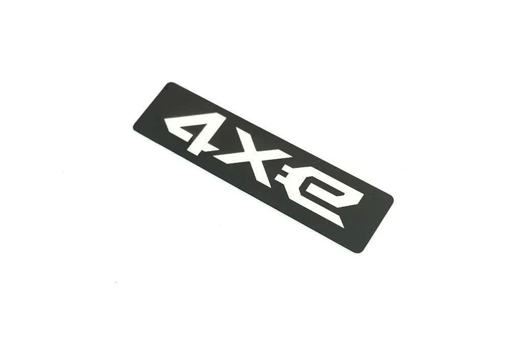Custom Weathertech Floor Mat Logo (Etched Metal) - Universal