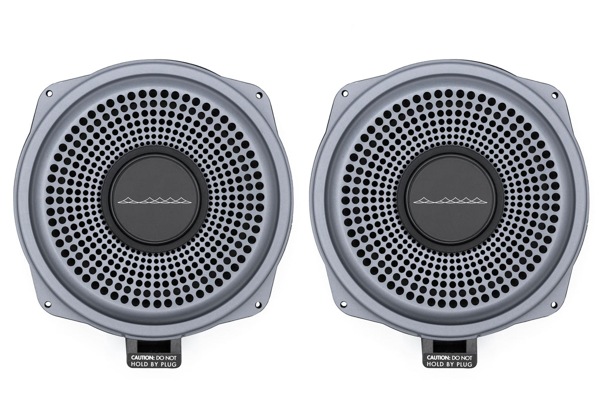 BACKORDERED – SHIPS FIRST WEEK OF JULY– LIMITED FUTURE INVENTORY - Bavsound Ghost MINI Underseat Subwoofers V3, 2 Ohm, Pair