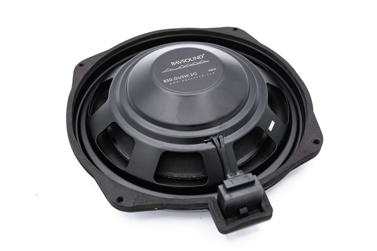 BACKORDERED - SHIP SECOND HALF OF NOVEMBER - RECOMMEND YOU ORDER NOW DUE TO LIMITED FUTURE INVENTORY - Bavsound Ghost BMW Underseat Subwoofers V3, 2 Ohm, Pair