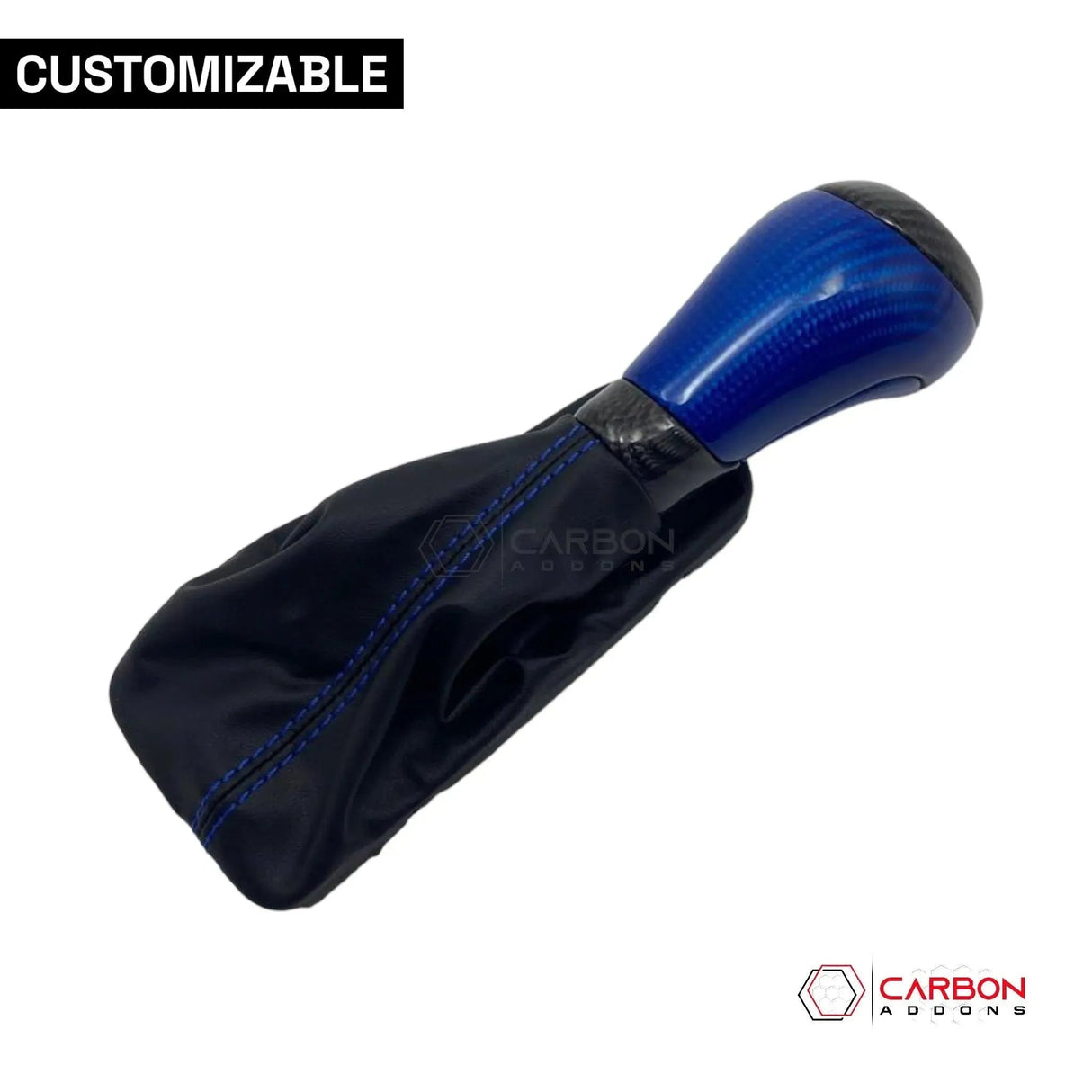 Customizable Carbon Fiber Automatic Shift Knob for 2016-2024 Chevy Camaro