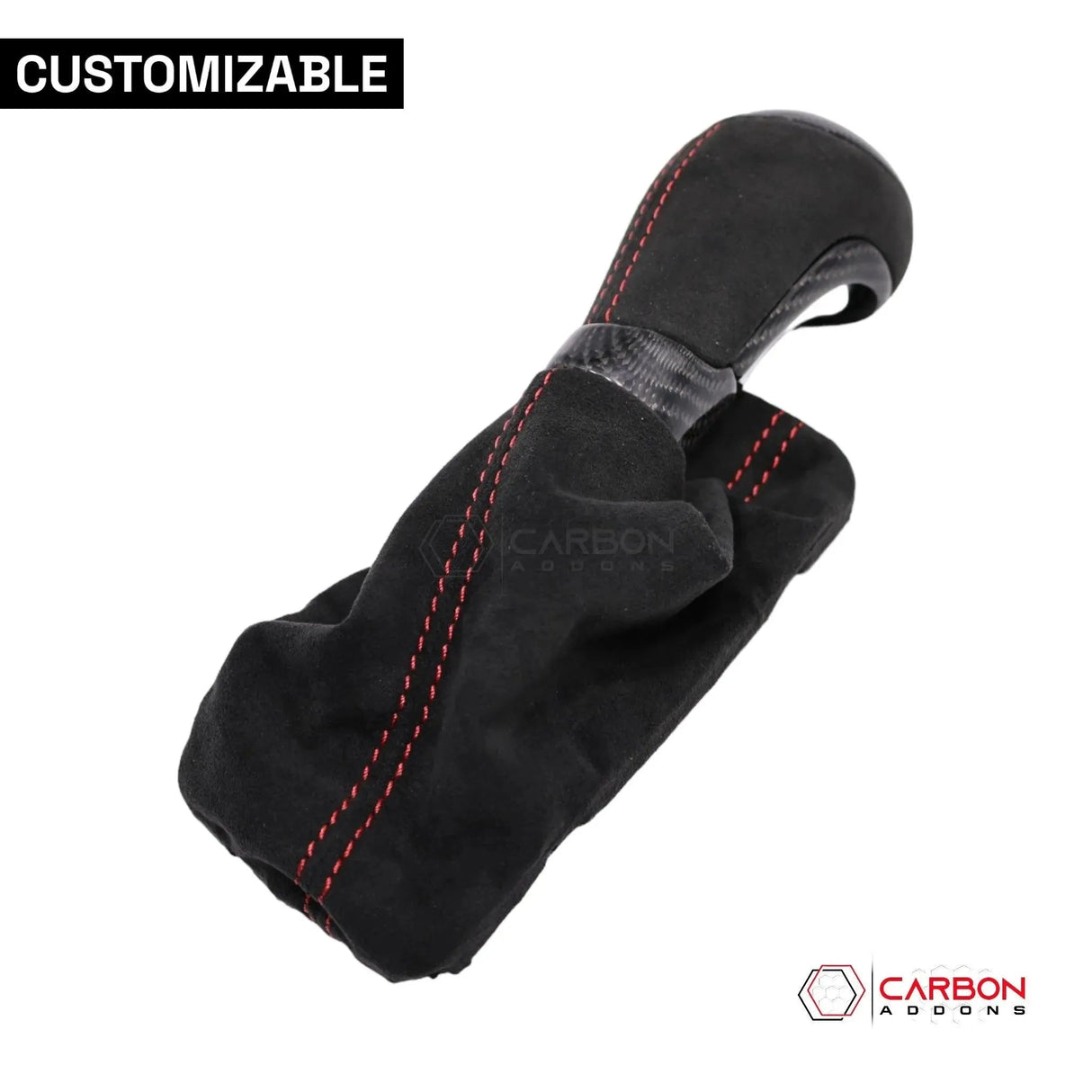 Customizable Carbon Fiber Automatic Shift Knob for 2016-2024 Chevy Camaro