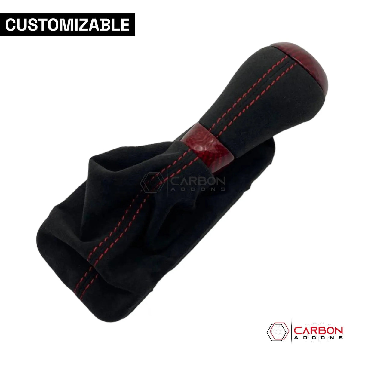 Customizable Carbon Fiber Automatic Shift Knob for 2016-2024 Chevy Camaro