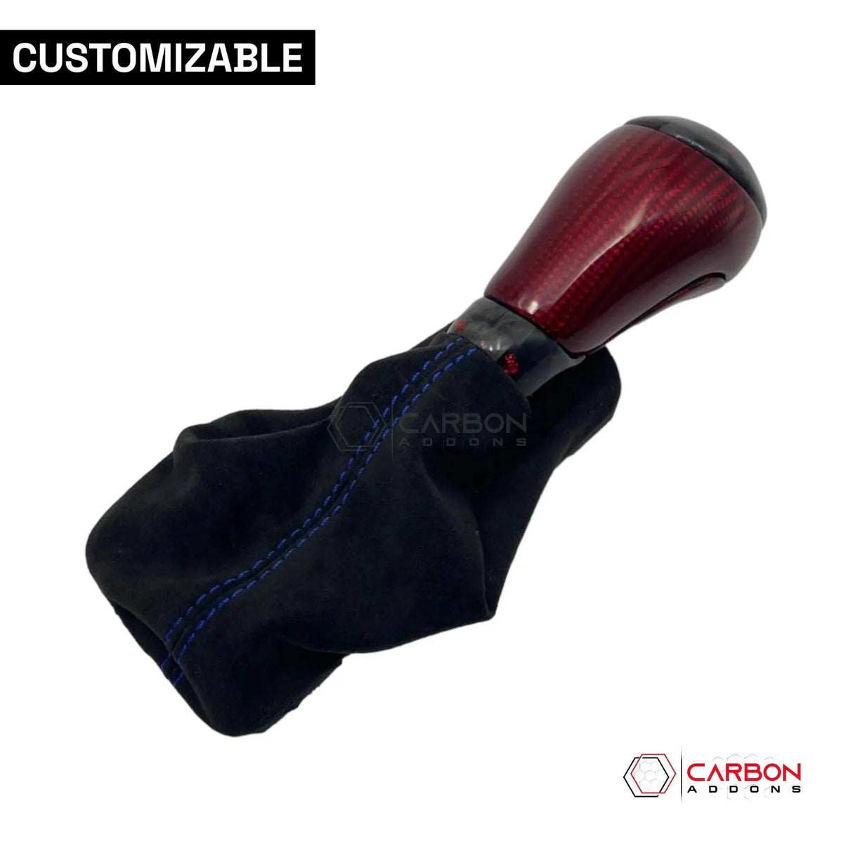 Customizable Carbon Fiber Automatic Shift Knob for 2016-2024 Chevy Camaro