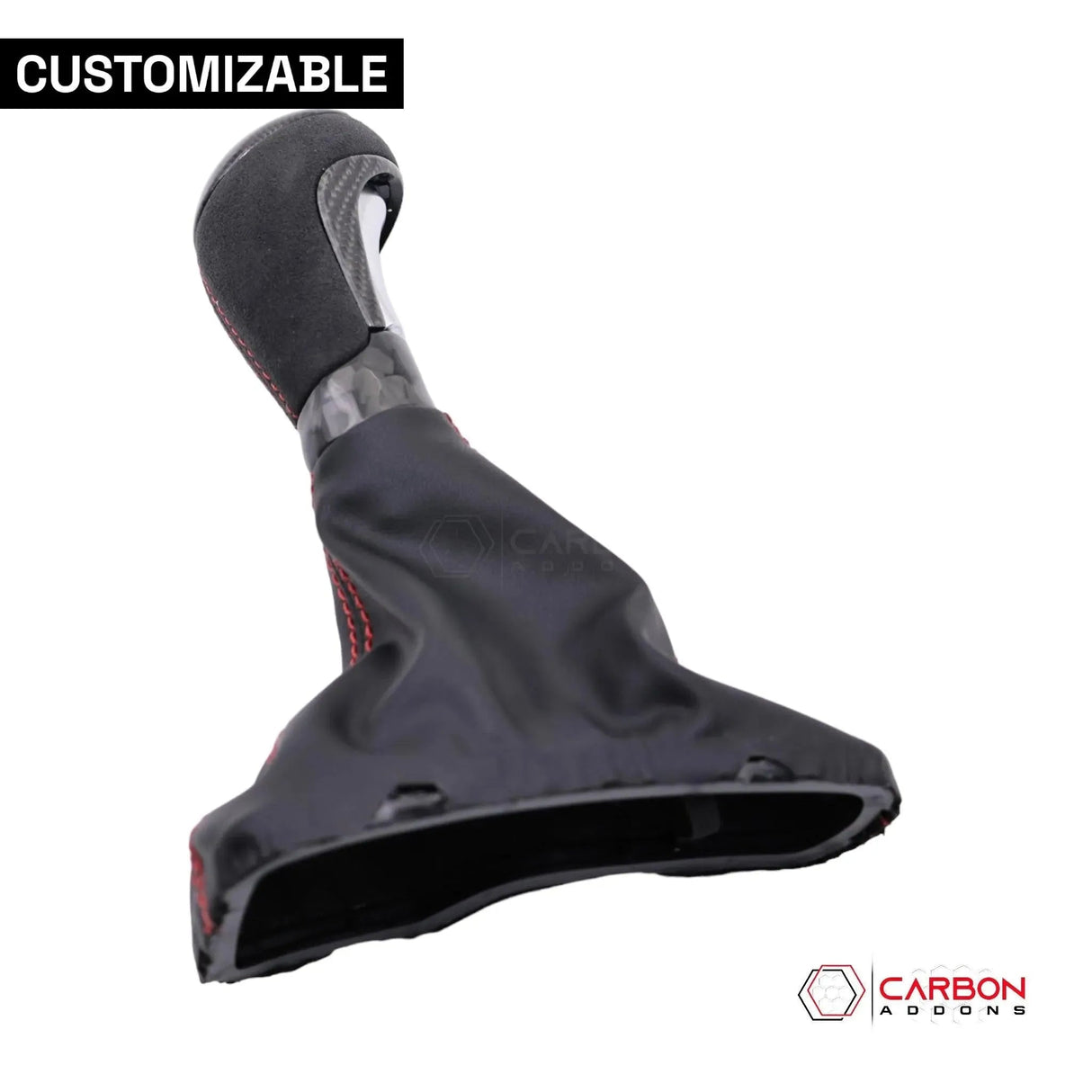 Customizable Carbon Fiber Automatic Shift Knob for 2016-2024 Chevy Camaro