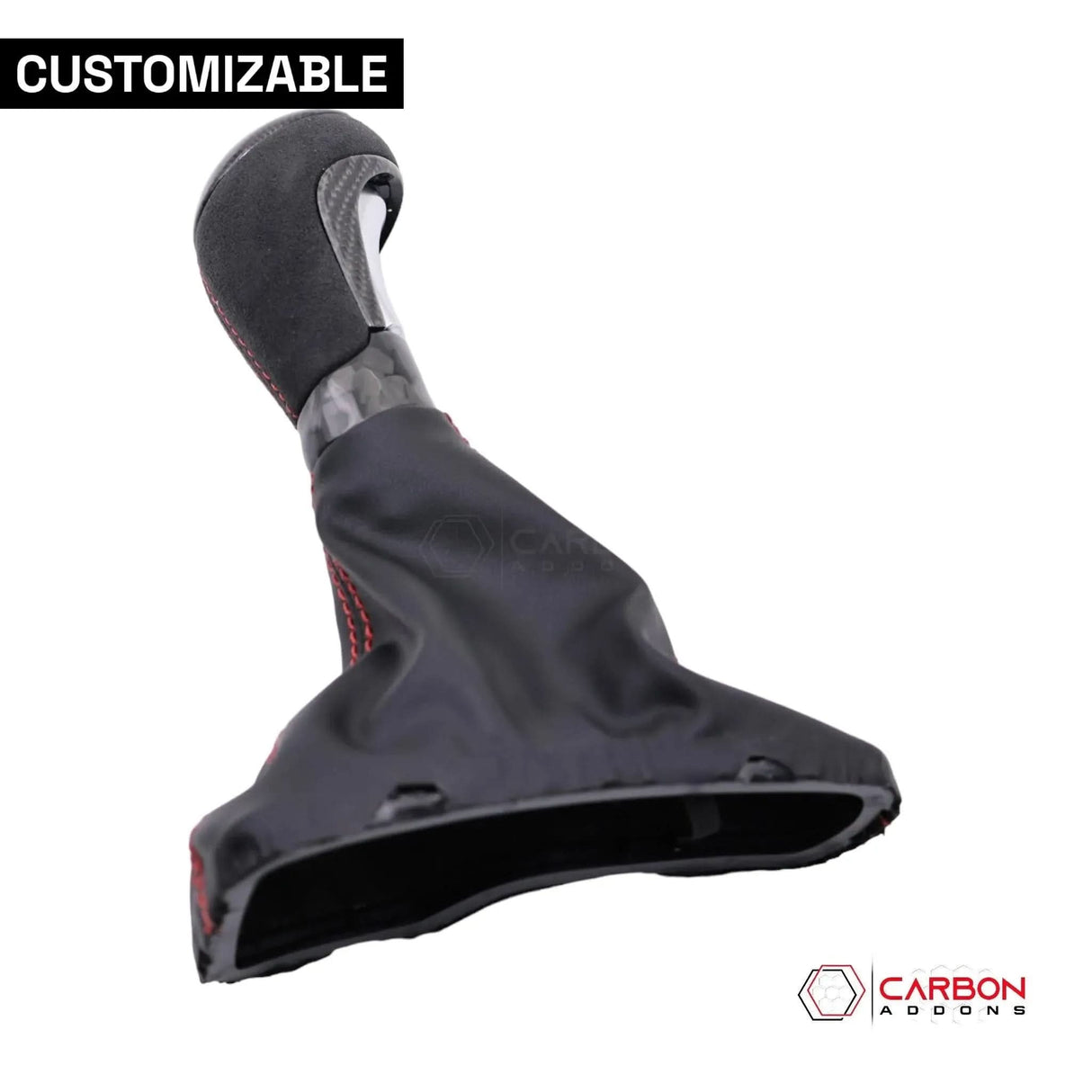 Customizable Carbon Fiber Automatic Shift Knob for 2016-2024 Chevy Camaro